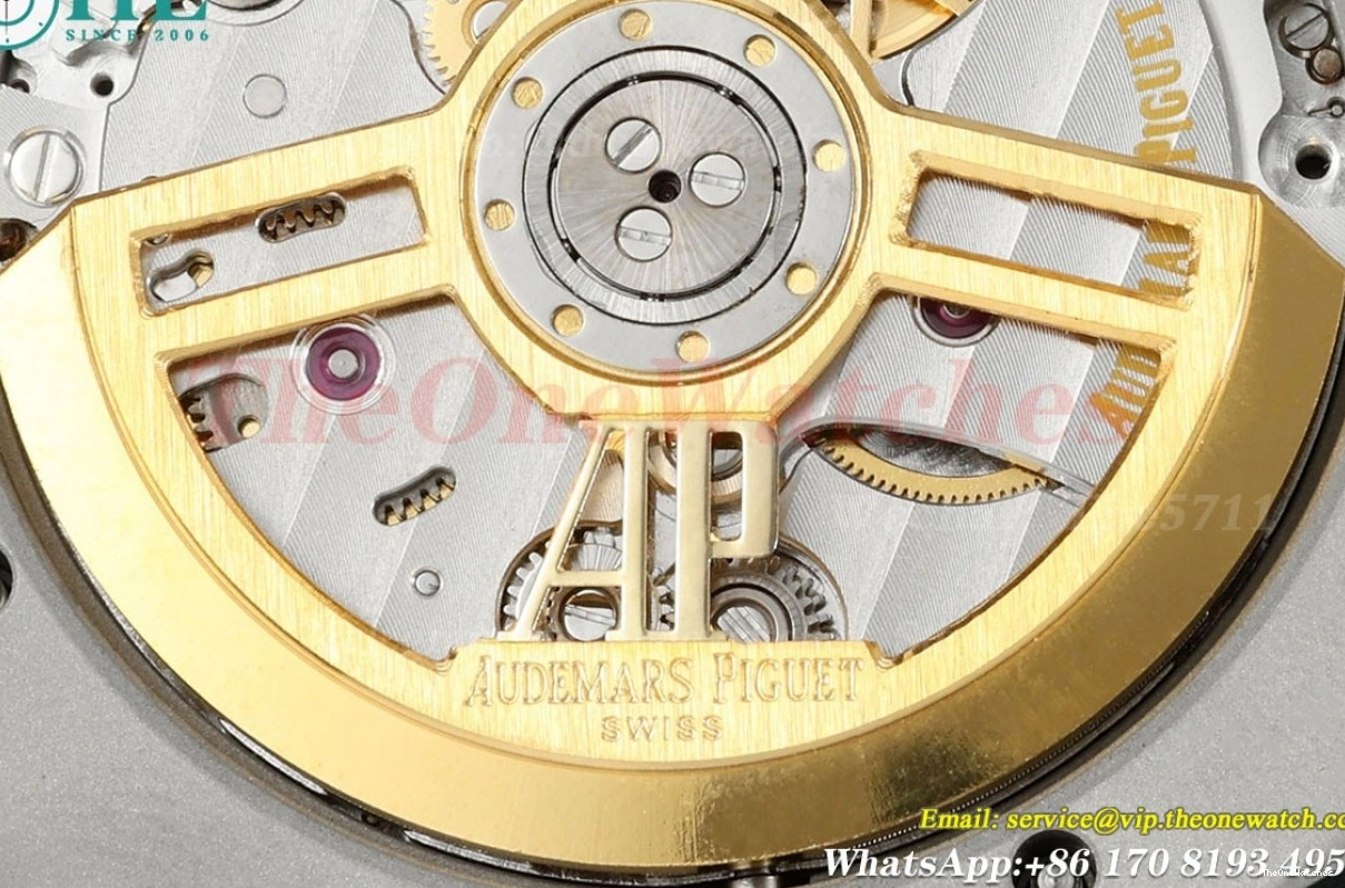 TKF Royal A4302 41mm Clone Super SS Black Dial 15500 Oak SS 0322